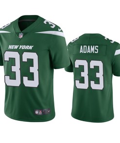 New York Jets #33 Jamal Adams Green Vapor Untouchable Limited Jersey - Mens - Robokeg
