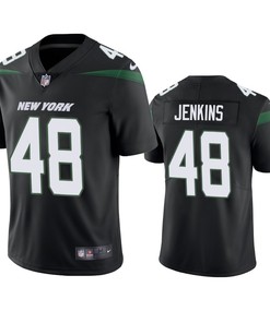 New York Jets #48 Jordan Jenkins Black Vapor Untouchable Limited Jersey - Mens - Robokeg