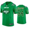 New York Jets #54 Avery Williamson Jersey St. Patricks Day Kelly Green Lucky - Men - Robokeg