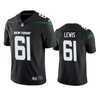 New York Jets Alex Lewis Black Vapor Limited Jersey - Robokeg