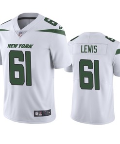 New York Jets Alex Lewis White Vapor Limited Jersey - Robokeg