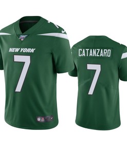 New York Jets Chandler Catanzaro Green 100th Season Vapor Limited Jersey - Robokeg