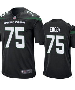 New York Jets Chuma Brandedoga 2019 Nfl Draft Black Game Jersey - Robokeg