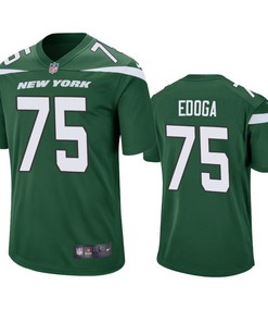 New York Jets Chuma Brandedoga 2019 Nfl Draft Green Game Jersey - Robokeg