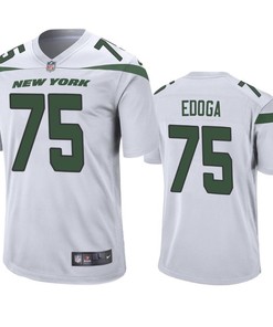New York Jets Chuma Brandedoga 2019 Nfl Draft White Game Jersey - Robokeg