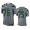 New York Jets Chuma Edoga Gray Inverted Legend Jersey - Robokeg