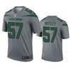 New York Jets C.j. Mosley Gray Inverted Legend Jersey - Robokeg