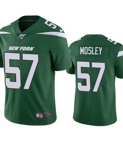 New York Jets C.j. Mosley Green 100th Season Vapor Limited Jersey - Robokeg