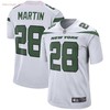 New York Jets Curtis Martin #28 Nfl 2020 White Jersey Jersey - Robokeg
