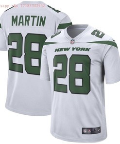 New York Jets Curtis Martin #28 Nfl 2020 White Jersey Jersey - Robokeg