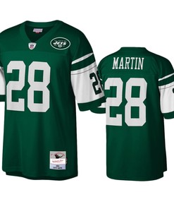 New York Jets Curtis Martin Green Legacy Replica Jersey - Robokeg