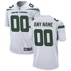 New York Jets Custom Game Jersey White Custom Jerseys Nfl - Robokeg