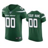 New York Jets Custom Green 100th Season Vapor Elite Jersey - Robokeg