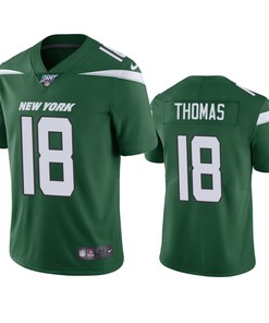New York Jets Demaryius Thomas Green 100th Season Vapor Limited Jersey - Robokeg