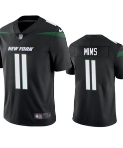 New York Jets Denzel Mims Black 2020 Nfl Draft Vapor Limited Jersey - Robokeg