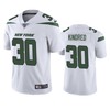 New York Jets Derrick Kindred White 100th Season Vapor Limited Jersey - Robokeg