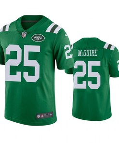 New York Jets Elijah Mcguire Green Nike Color Rush Limited Jersey - Robokeg