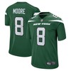 New York Jets Elijah Moore Gotham Green 2021 Nfl Draft Pick Player Game Mens Jersey Gift For Jets Fans - Robokeg