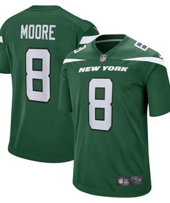 New York Jets Elijah Moore Gotham Green 2021 Nfl Draft Pick Player Game Mens Jersey Gift For Jets Fans - Robokeg