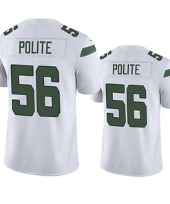 New York Jets Jachai Polite 2019 Nfl Draft White Vapor Limited Jersey - Robokeg