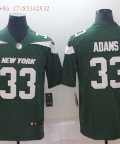 New York Jets Jamal Adams #33 Nfl 2020 Green Jersey Jersey - Robokeg