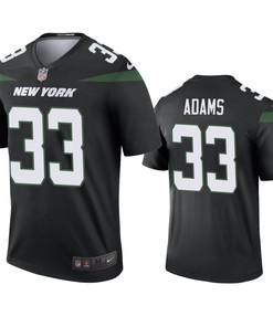 New York Jets Jamal Adams Black 2019 Color Rush Legend Jersey - Mens - Robokeg