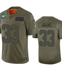 New York Jets Jamal Adams Camo 2019 Salute To Service Limited Jersey - Robokeg