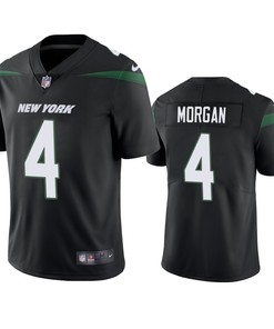 New York Jets James Morgan Black Vapor Untouchable Limited Jersey - Robokeg