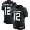 New York Jets Joe Namath #12 Nfl 2020 Black Jersey Jersey - Robokeg