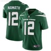 New York Jets Joe Namath #12 Nfl 2020 Green Jersey Jersey - Robokeg
