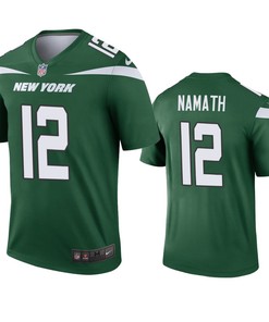 New York Jets Joe Namath Green 2019 Legend Jersey - Mens - Robokeg