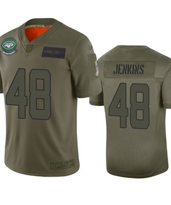 New York Jets Jordan Jenkins Camo 2019 Salute To Service Limited Jersey - Robokeg