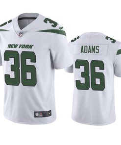 New York Jets Josh Adams White Vapor Limited Jersey - Robokeg