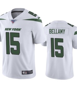 New York Jets Josh Bellamy White 100th Season Vapor Limited Jersey - Robokeg