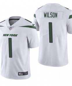 New York Jets Kyle Wilson #1 2021 Draft Nfl Spotlight White Jersey For Fans - Robokeg