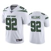 New York Jets Leonard Williams White 100th Season Vapor Limited Jersey - Robokeg