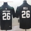 New York Jets Leveon Bell #26 Nfl 2020 Black Jersey Jersey - Robokeg