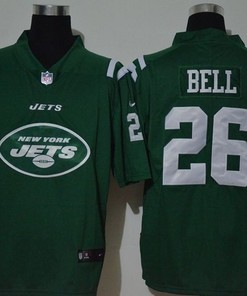 New York Jets Leveon Bell #26 Nfl 2020 Green Jersey - Robokeg