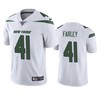 New York Jets Matthias Farley White 100th Season Vapor Limited Jersey - Robokeg