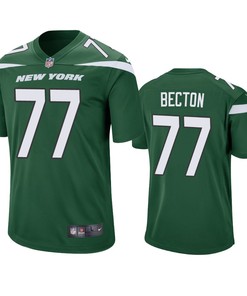New York Jets Mekhi Becton Green 2020 Nfl Draft Game Jersey - Robokeg