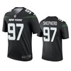 New York Jets Nathan Shepherd Black 2019 Color Rush Legend Jersey - Mens - Robokeg