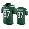 New York Jets Nathan Shepherd Green 100th Season Vapor Limited Jersey - Robokeg