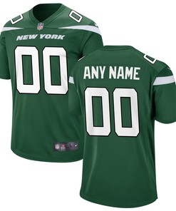New York Jets Nike Custom Game Jersey - Gotham Green - Robokeg