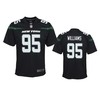 New York Jets Quinnen Williams 2019 Nfl Draft Black Game Youth Jersey - Robokeg