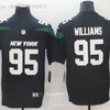 New York Jets Quinnen Williams #95 Nfl 2020 Black Jersey Jersey - Robokeg