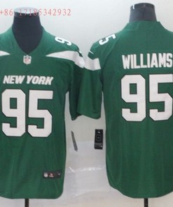 New York Jets Quinnen Williams #95 Nfl 2020 Green Jersey Jersey - Robokeg