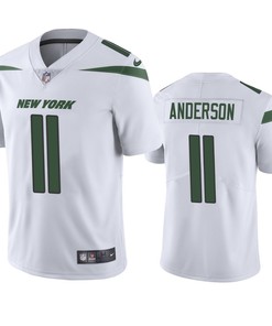New York Jets Robby Anderson White 2019 Vapor Untouchable Limited Jersey - Mens - Robokeg