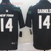 New York Jets Sam Darnold #14 Nfl 2020 Black Jersey Jersey - Robokeg