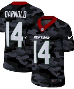 New York Jets Sam Darnold #14 Nfl 2020 Camo Jersey - Robokeg