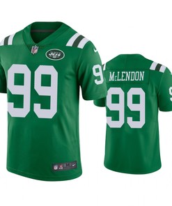 New York Jets Steve Mclendon Green Nike Color Rush Limited Jersey - Robokeg